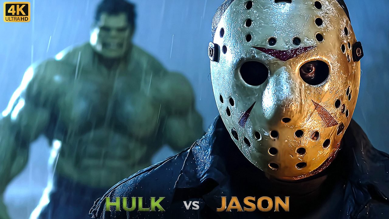 Hulk vs Jason film poster